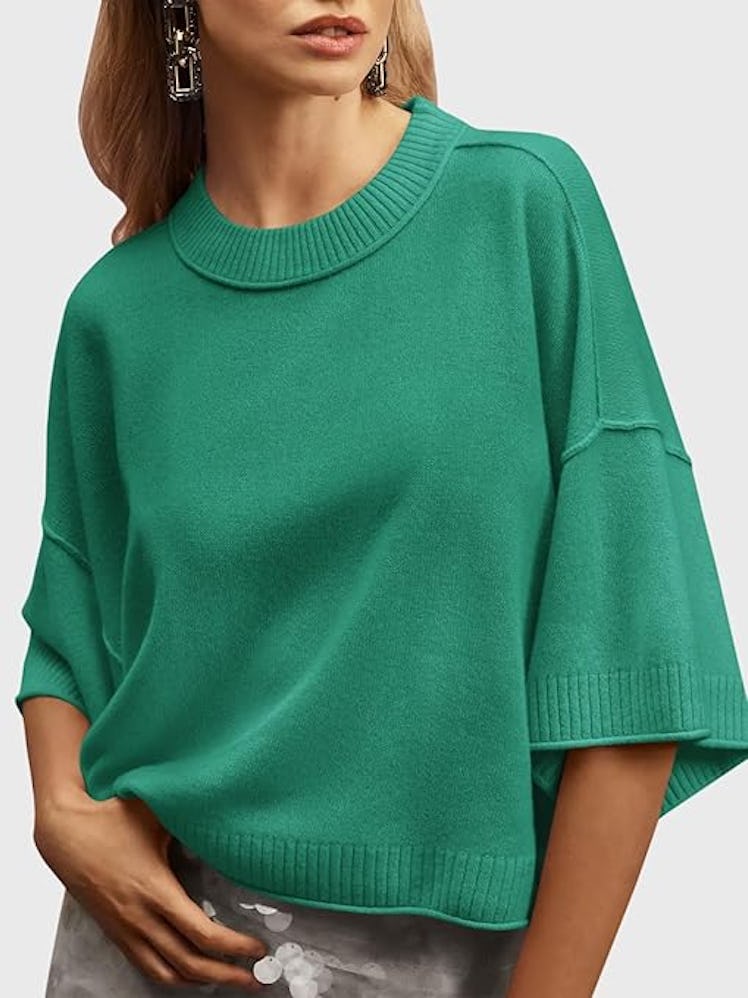Saodimallsu Short Sleeve Sweater