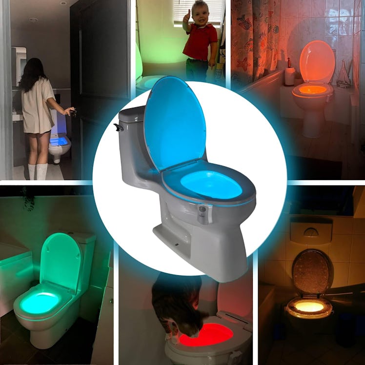 TOILIGHT Motion Sensor Toilet Night-Light