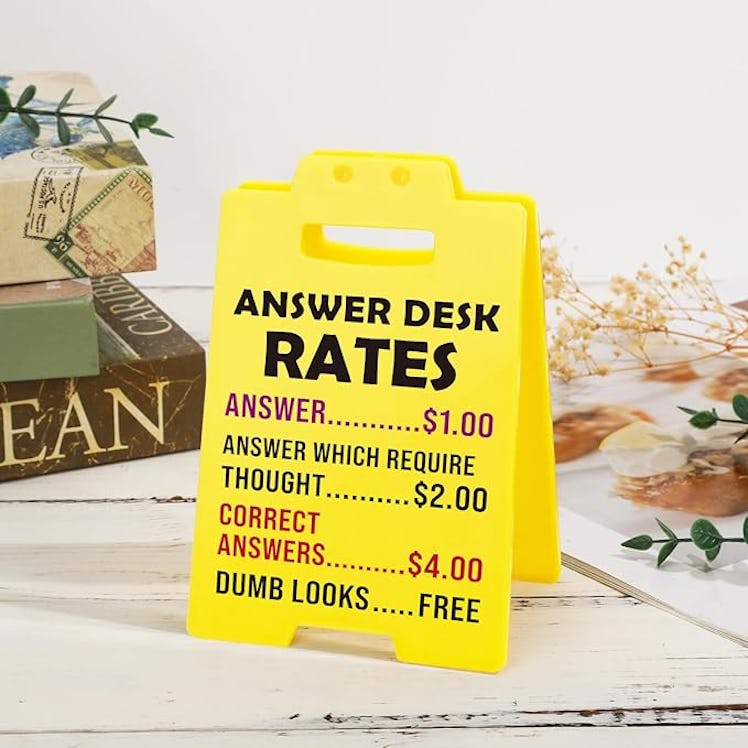 MBL Desk Sign
