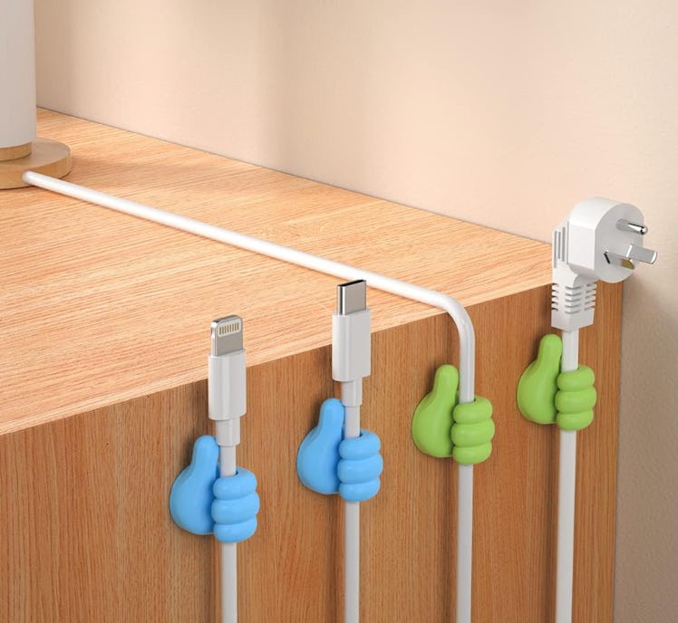 iToleeve Thumbs-Up Cable Clips (12-Pack)