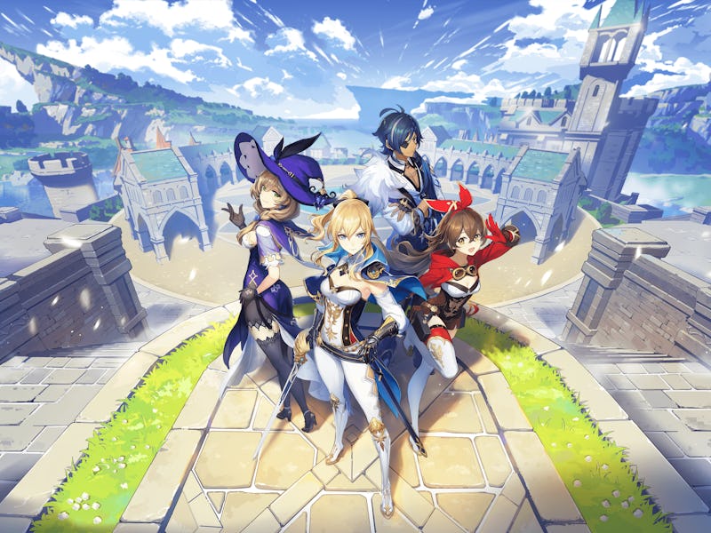 artwork from Genshin Impact