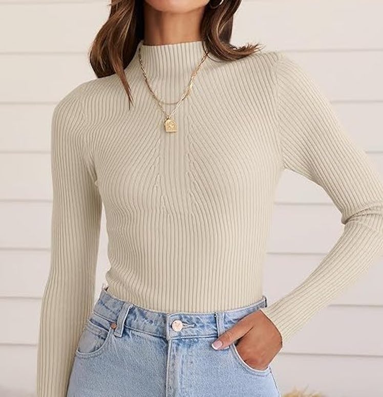 ZESICA Long-Sleeve Turtleneck 