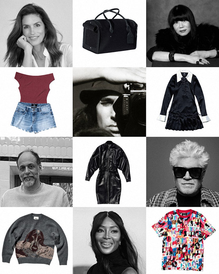 Cindy Crawford, Anna Sui, Steven Meisel, Luca Guadagnino, Pedro Almodovar, Naomi Campbell along with...