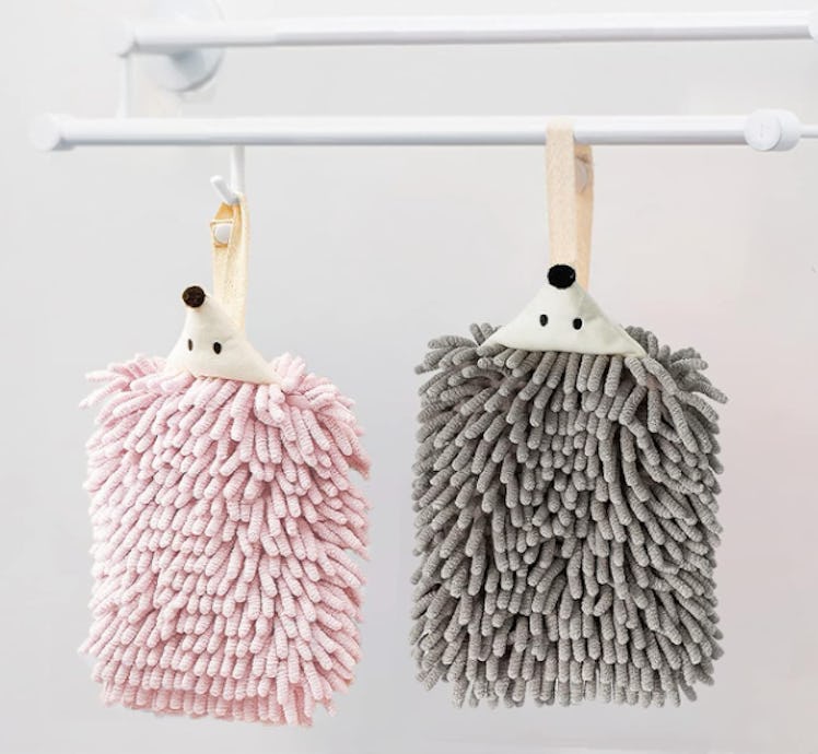 sisiten Chenille Hand Towels (2-Pack)