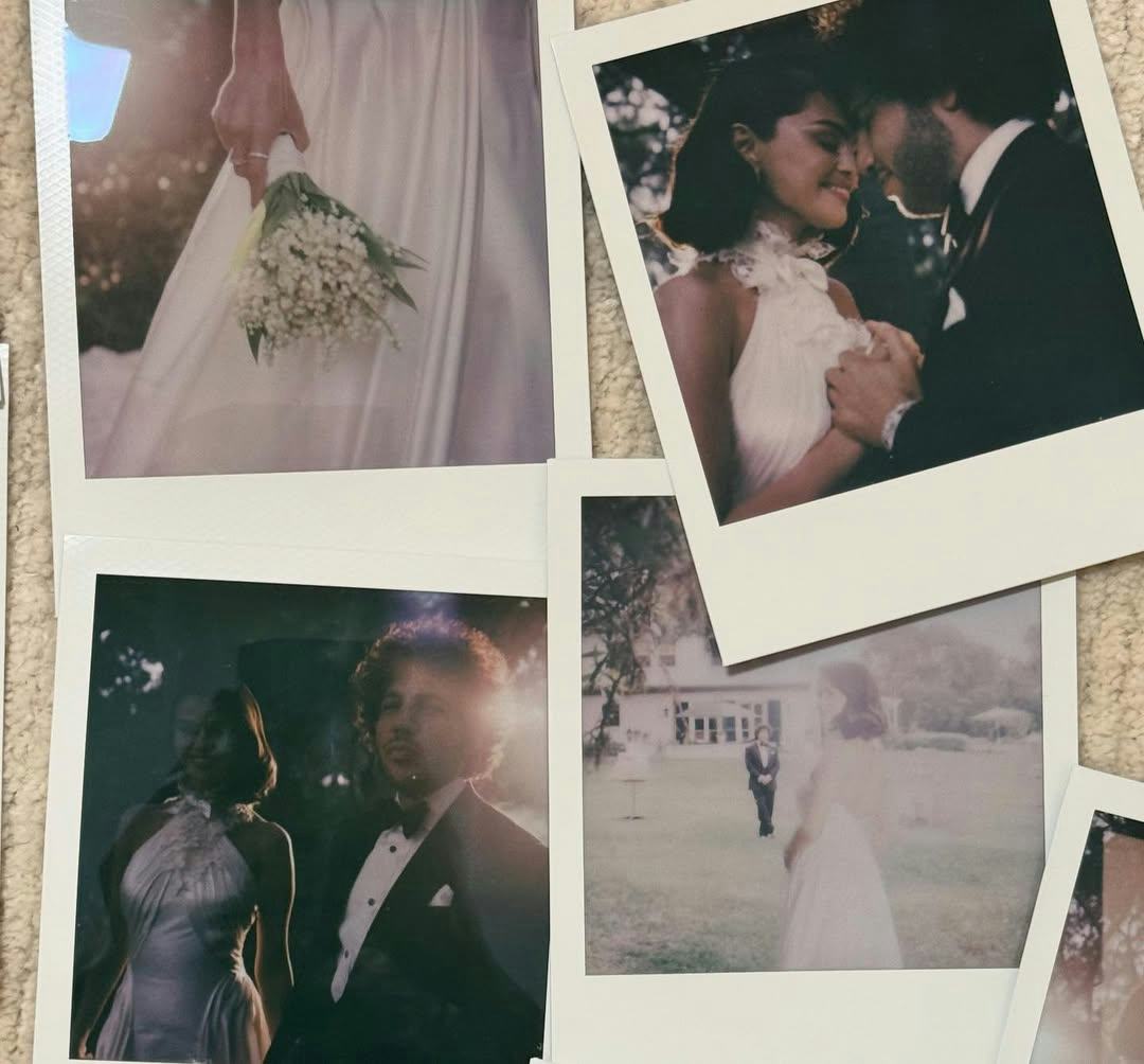Selena Gomez and Benny Blanco's first wedding photos