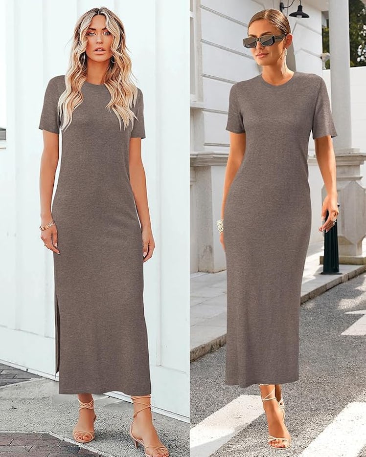 Arach&Cloz Casual Maxi Dress