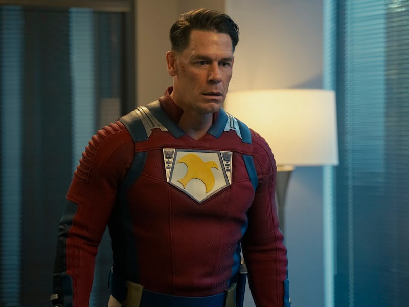 John Cena as Christopher Smith/Peacemaker in Peacemaker