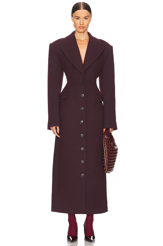 2025 Herlipto新作Wool-Blend Trench Coat 392272s.jpg