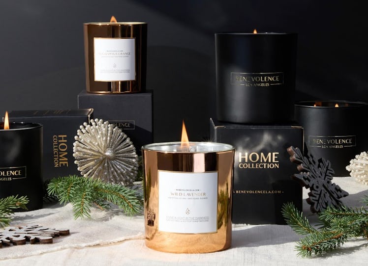 Benevolence LA Wild Lavender Wood Wick Candle