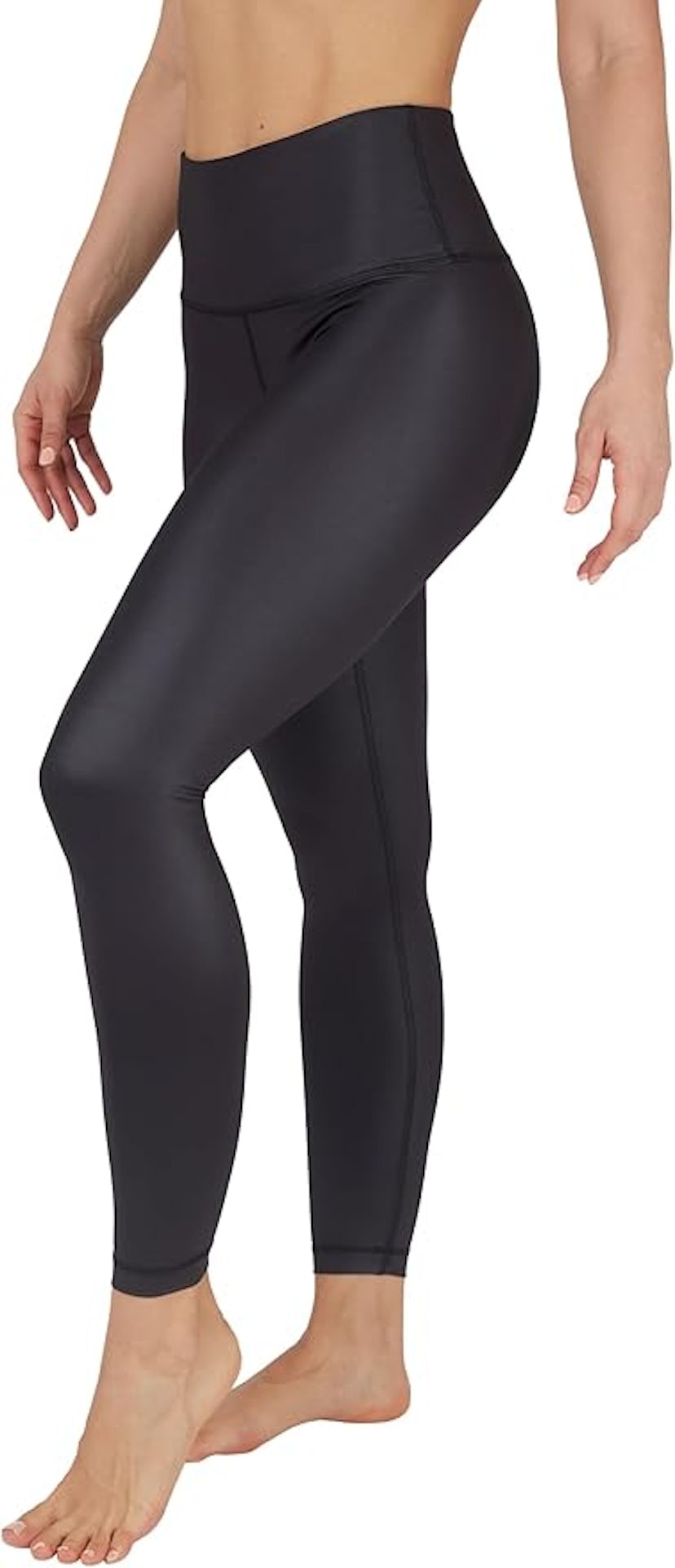 90 Degree By Reflex Faux Leather Leggings