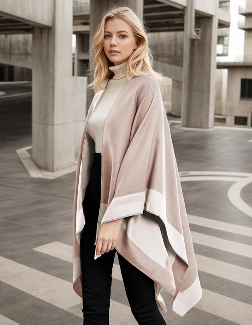 OWIF Open-Front Poncho