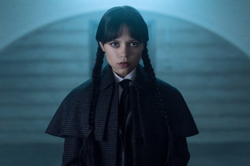 Jenna Ortega in Wednesday Season 2. Photo via Netflix