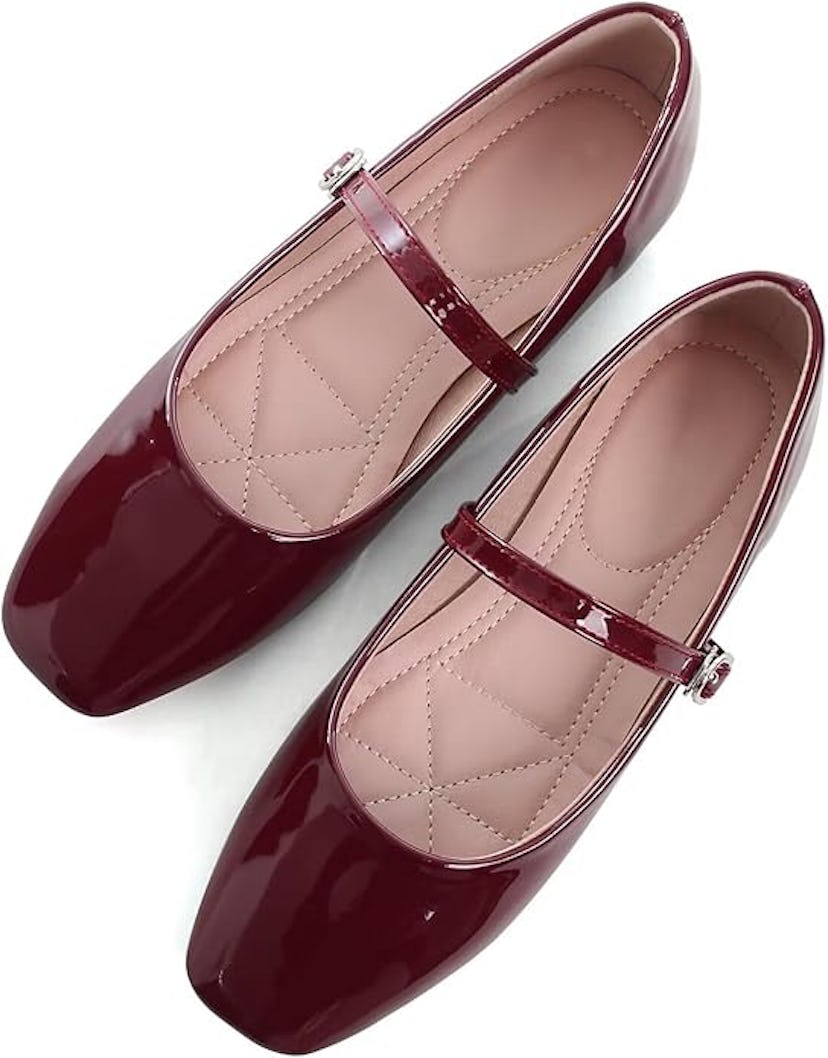 LUXINYU Mary Jane Ballet Flats
