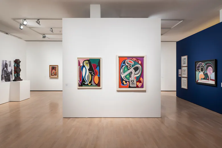 Installation Shot, Auguste Herbin, Lenbachhaus Munich, 2025.