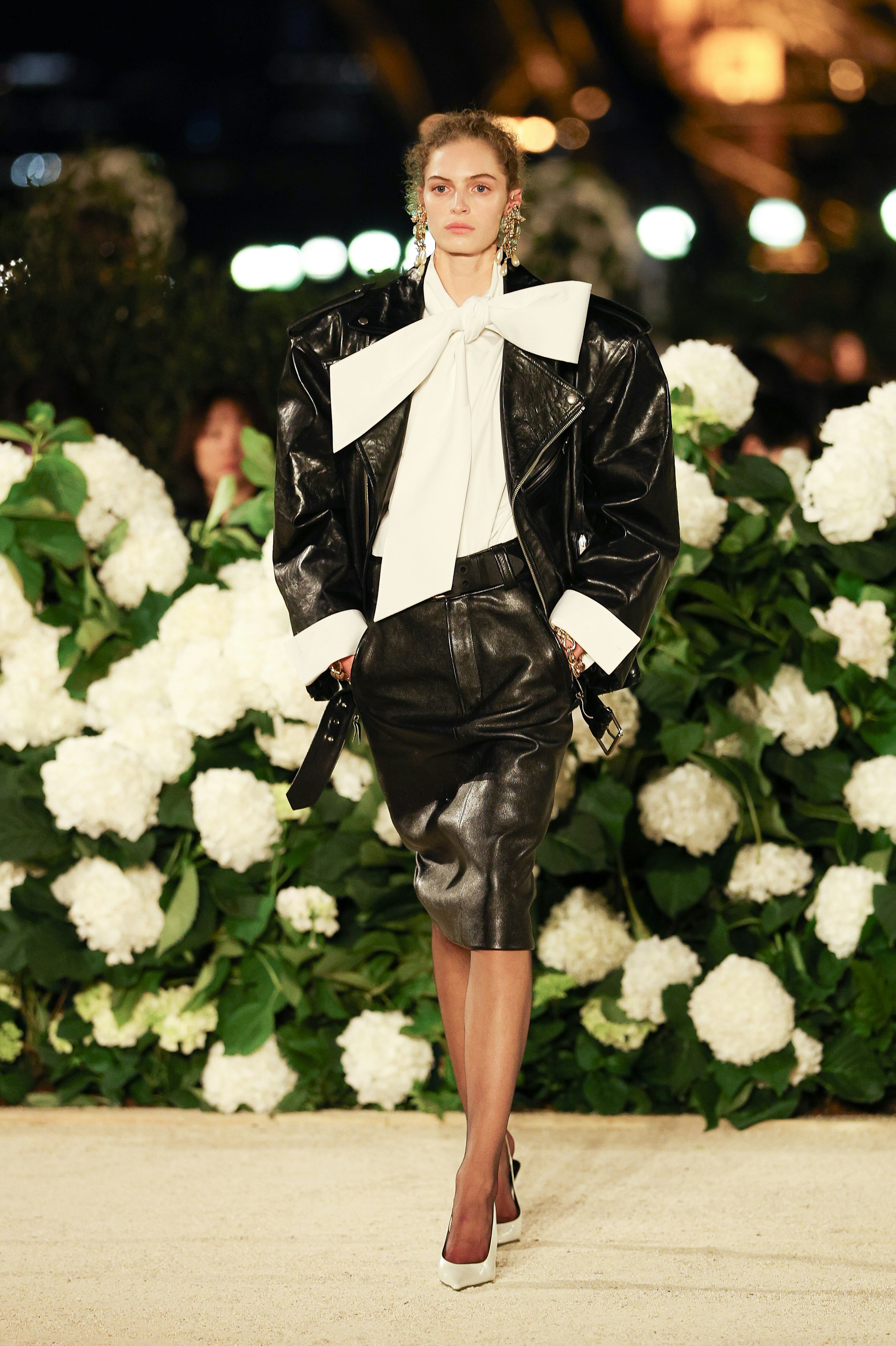 At Paris Fashion Week, Saint Laurent Turns Power Dressing Into the