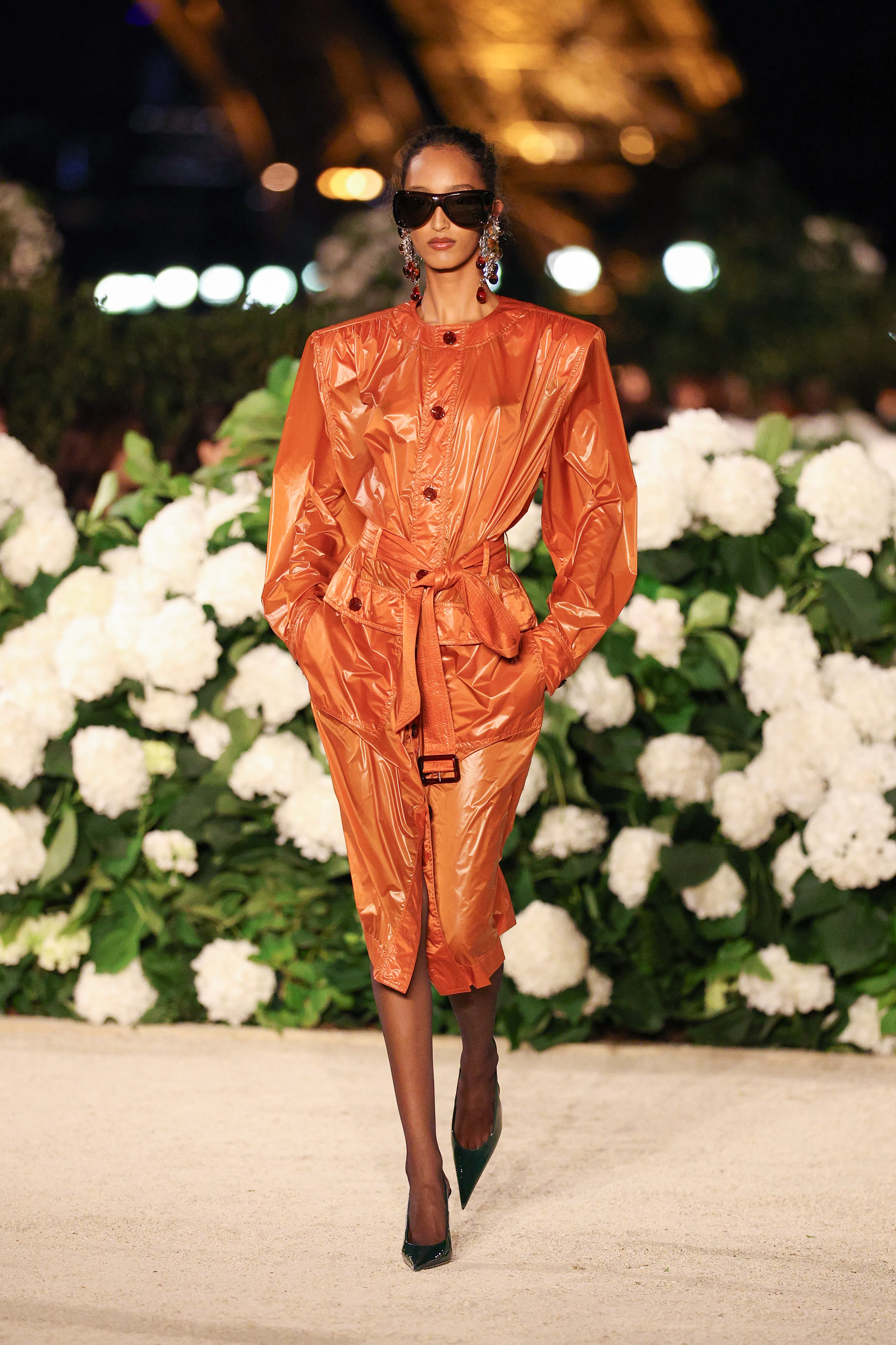 At Paris Fashion Week, Saint Laurent Turns Power Dressing Into the