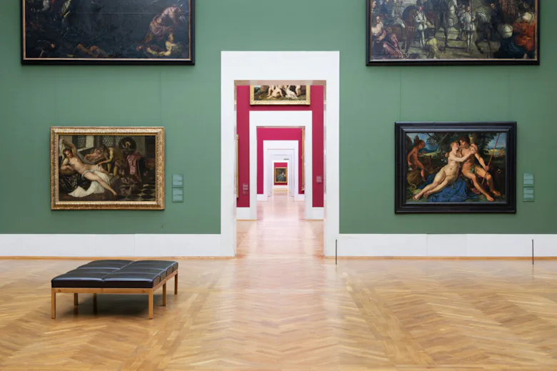 Room view, upper floor, Hall V © Bavarian State Painting Collections, Munich, Photo: Elisabeth Greil