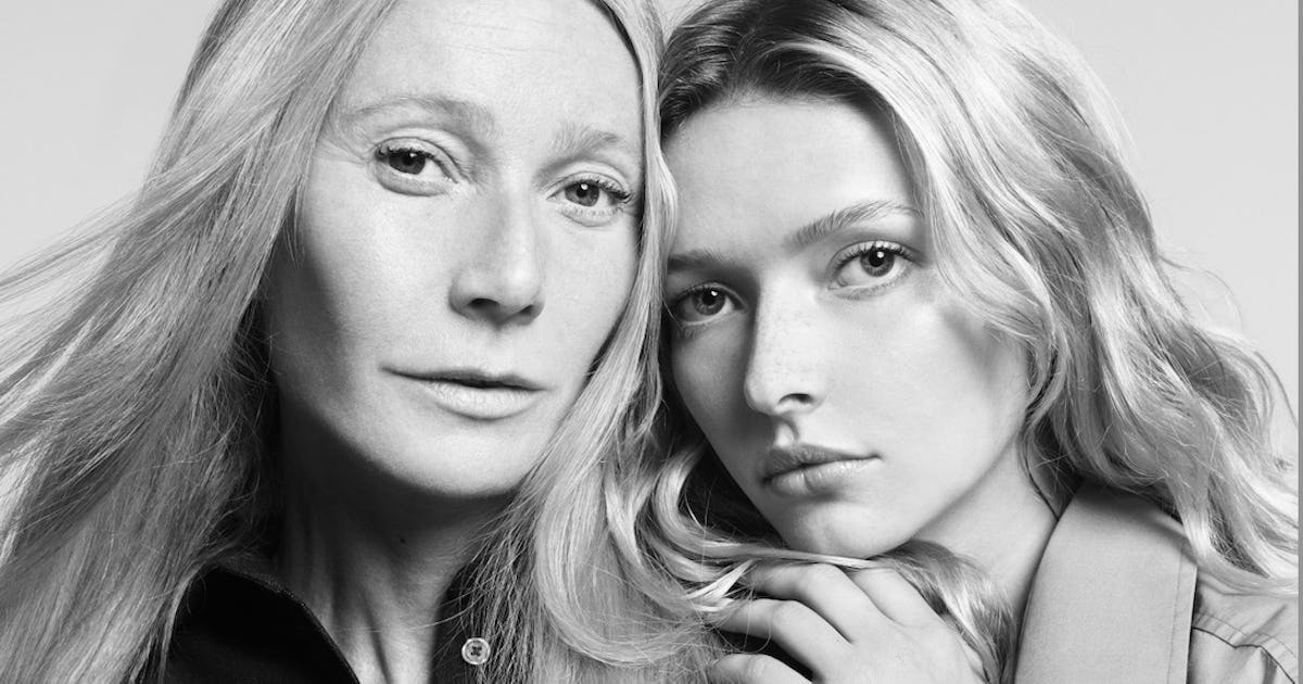 Gwyneth Paltrow Broke Out This Iconic '90s Style In An Ad With Her Daughter Apple