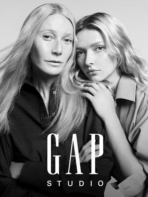 Gwyneth Paltrow and Apple Martin star in a GapStudio campaign.
