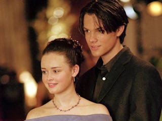 Jared Padalecki and Alexis Bledel were really asleep in one 'Gilmore Girls' scene.