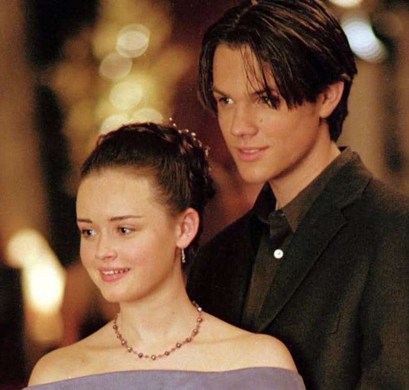 Jared Padalecki and Alexis Bledel were really asleep in one 'Gilmore Girls' scene.