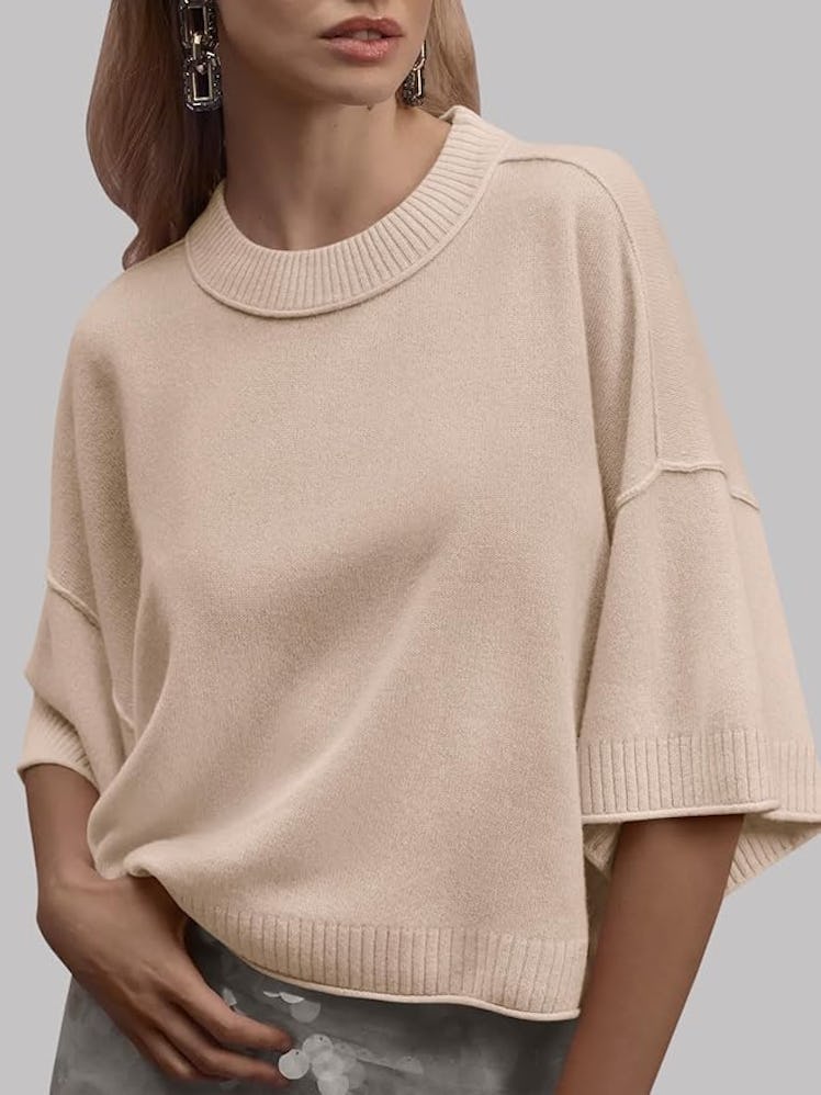 Saodimallsu Short-Sleeve Sweater