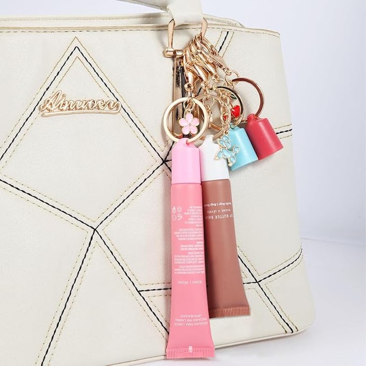 Limpskys Lip Balm Cap Keychains (4 Pieces)