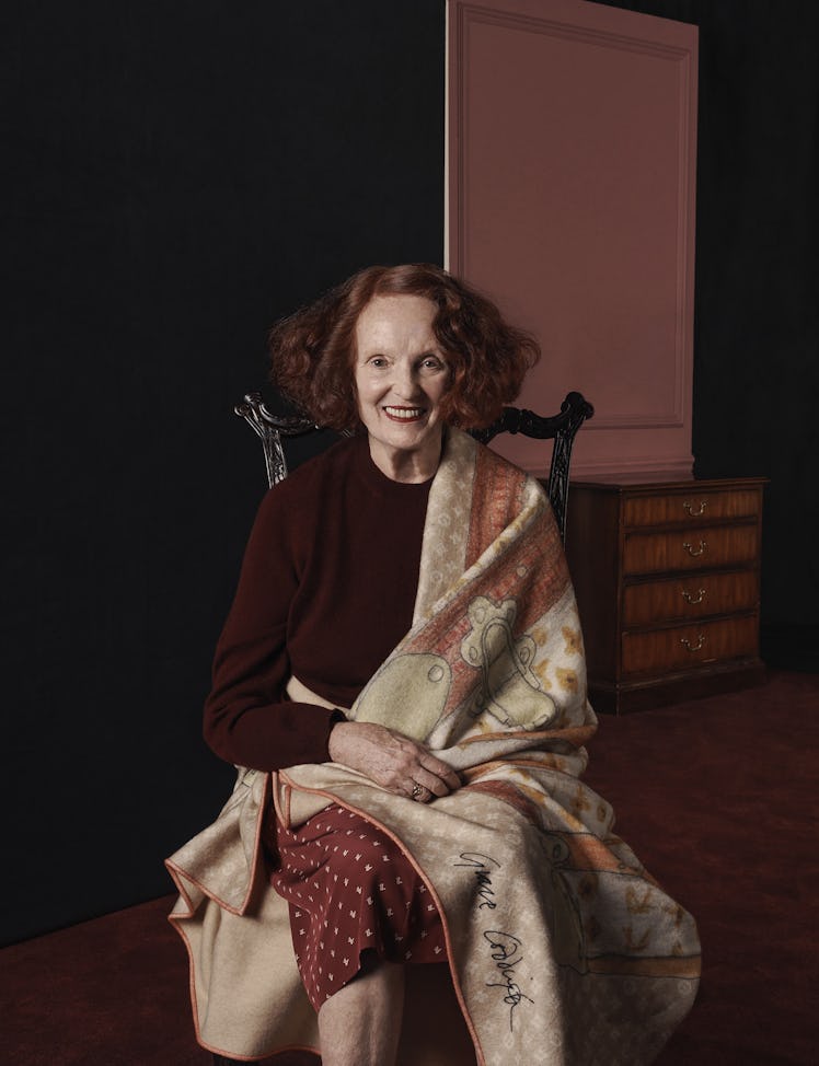 Grace Coddington in W Magazine