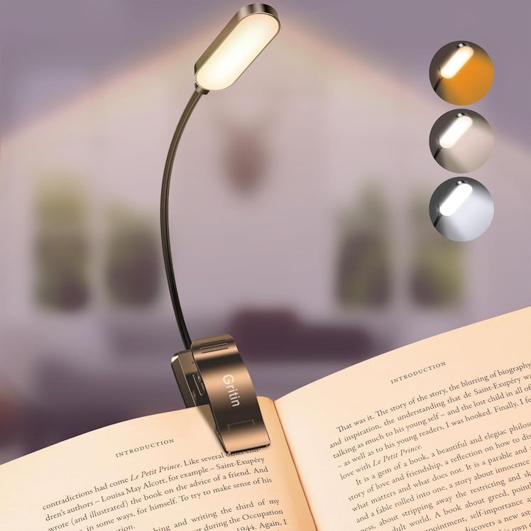 Gritin  LED Rechargeable Book Light 