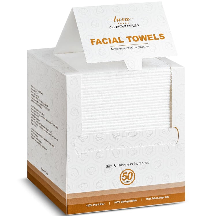LUXU Disposable Face Towels (50 Count)