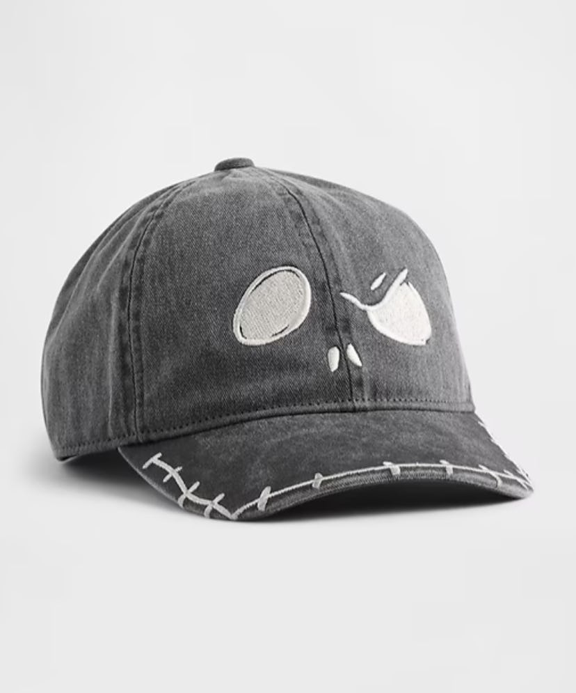 Gap × Disney Tim Burton’s The Nightmare Before Christmas Kids Skull Baseball Hat