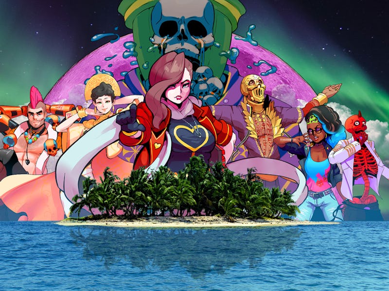 artwork from Paradise Killer