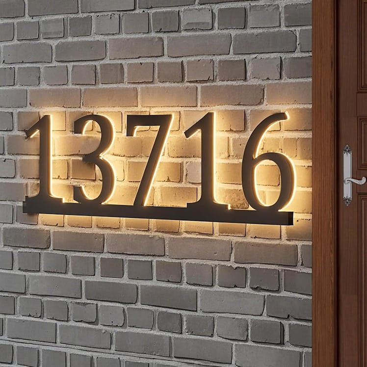  Thourildhox Light Up House Numbers