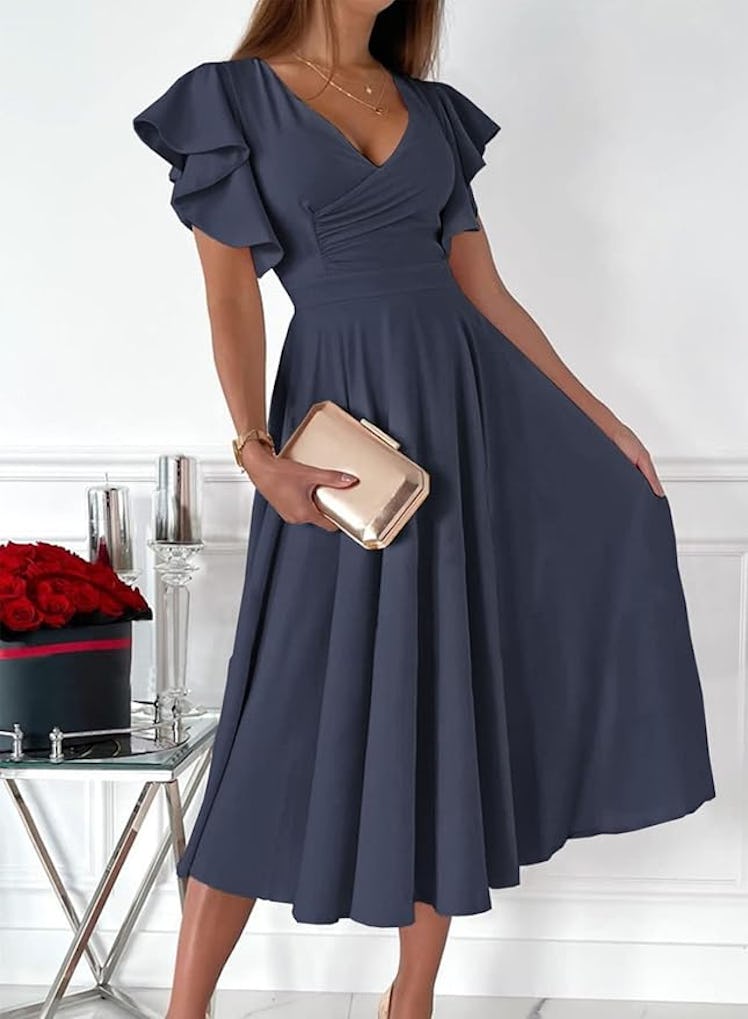 Dokotoo V-Neck Dress