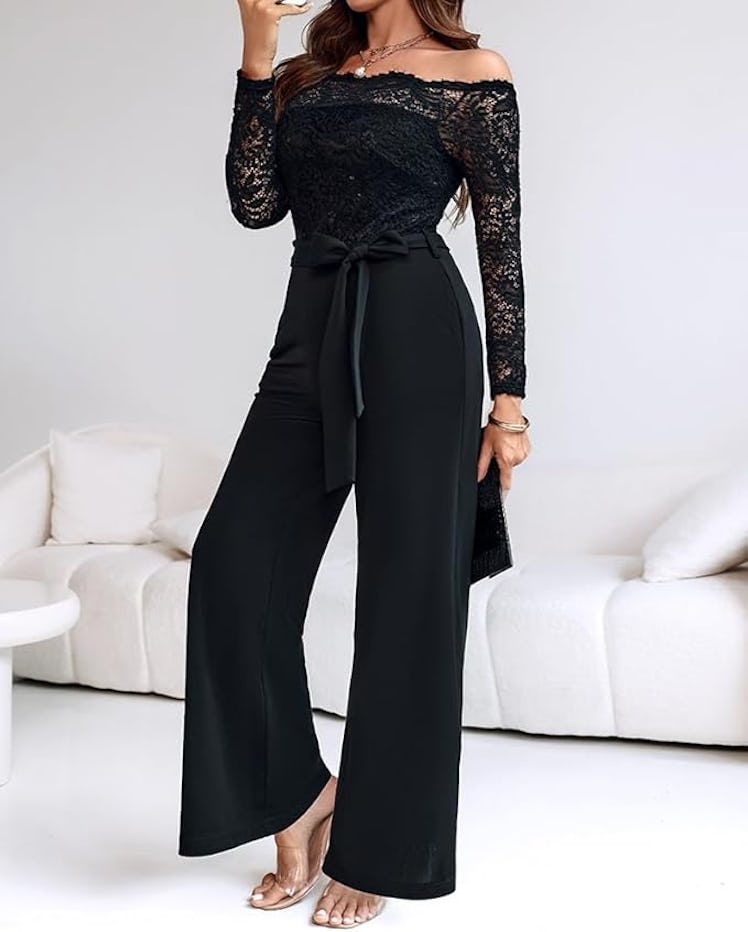 CHICME Off-Shoulder Jumpsuit