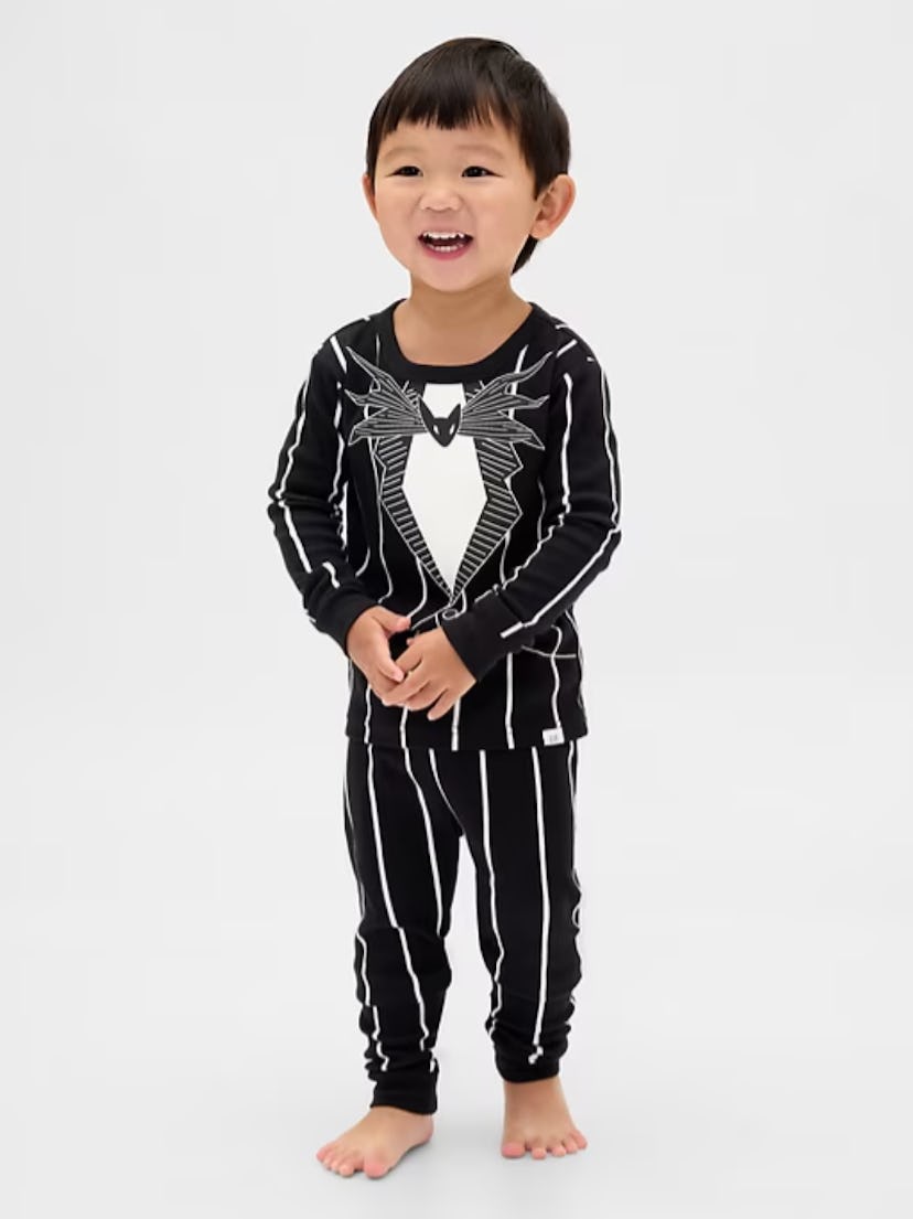 Gap × Disney Tim Burton’s The Nightmare Before Christmas Baby & Toddler Organic Cotton PJ Set
