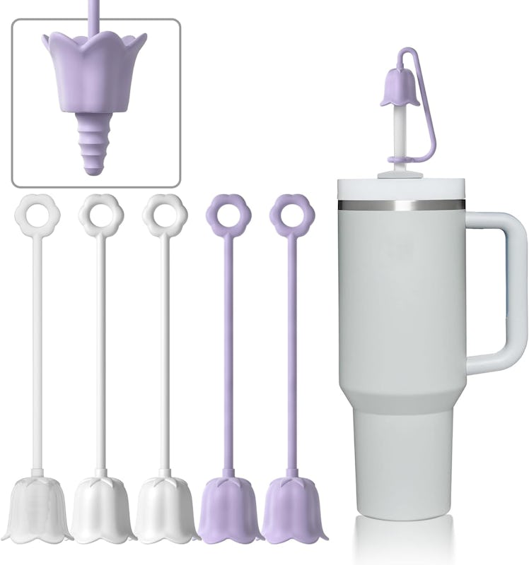 Neepanda Silicone Straw Covers (5 Pieces)