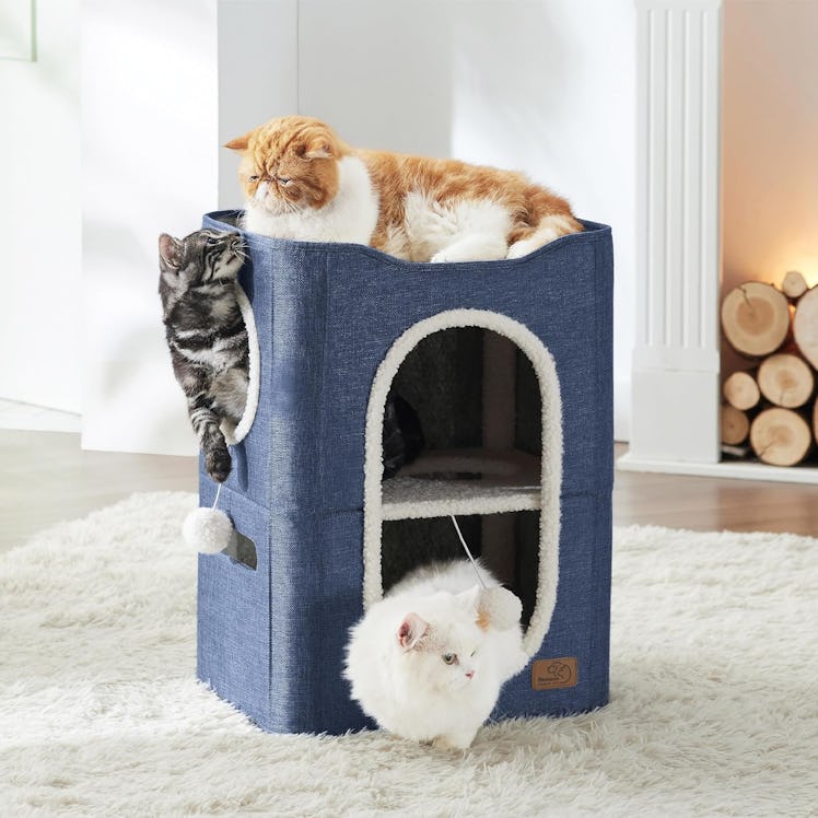 Bedsure 2-Level Cat House