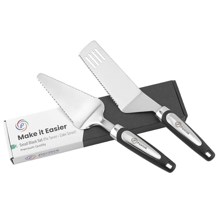 PAXNOK Pie Server Spatula & Cake Slicer Set (2 Pieces)