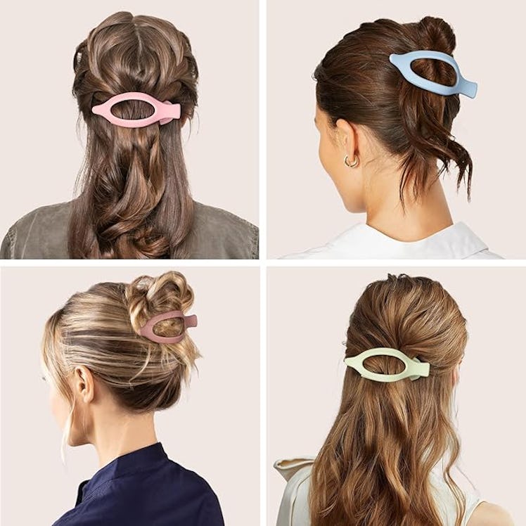 Tisenla Hair Claw Clips (8-Pack)