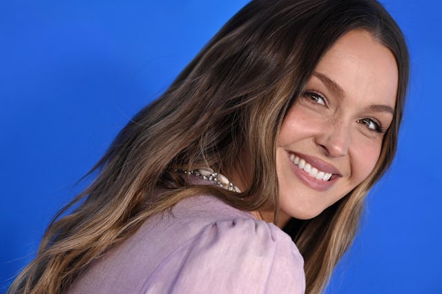 Camilla Luddington attends the World Premiere of Disney's "Lilo & Stitch" at El Capitan Theatre on M...