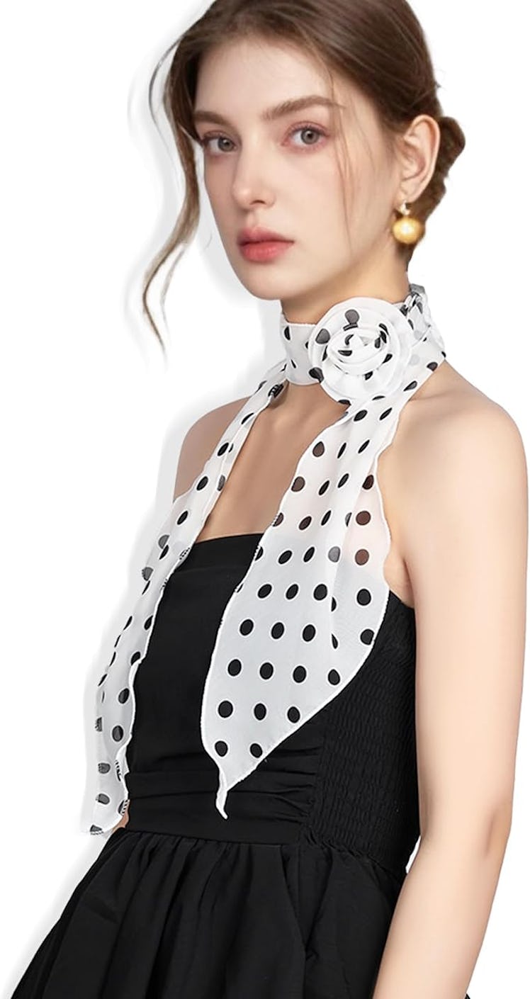 JENSVOIR Chiffon Scarf
