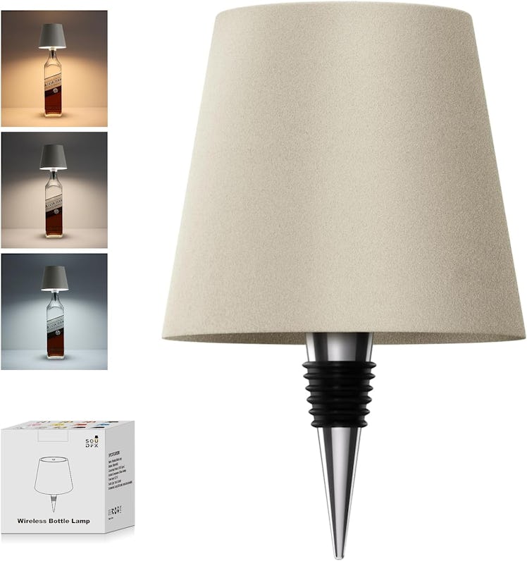 SOUDFK Wireless Bottle Lamp