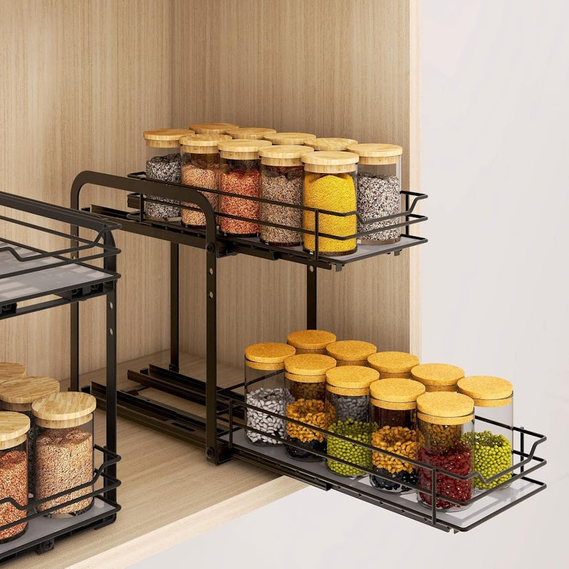 BOIVSHI 2-Tier Spice Rack Organizer