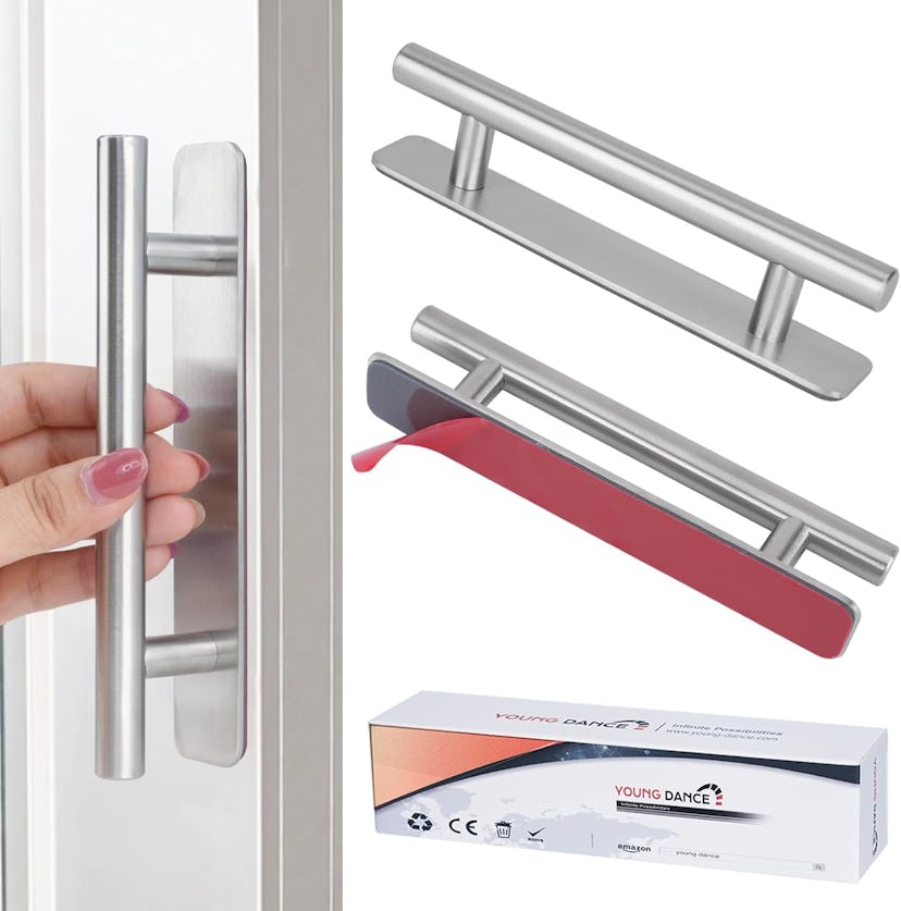 Young Dance Self-Stick Cabinet Drawer Pulls (2-Pack)