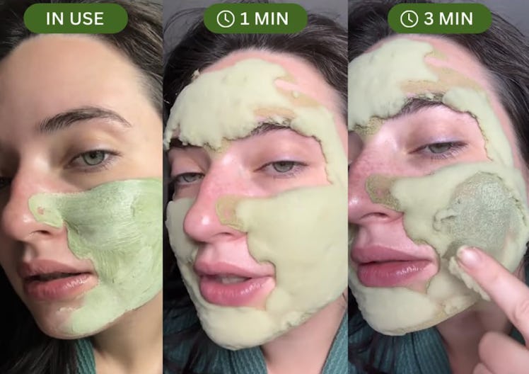 P.CALM Holy Basil Bubble Deep Mask