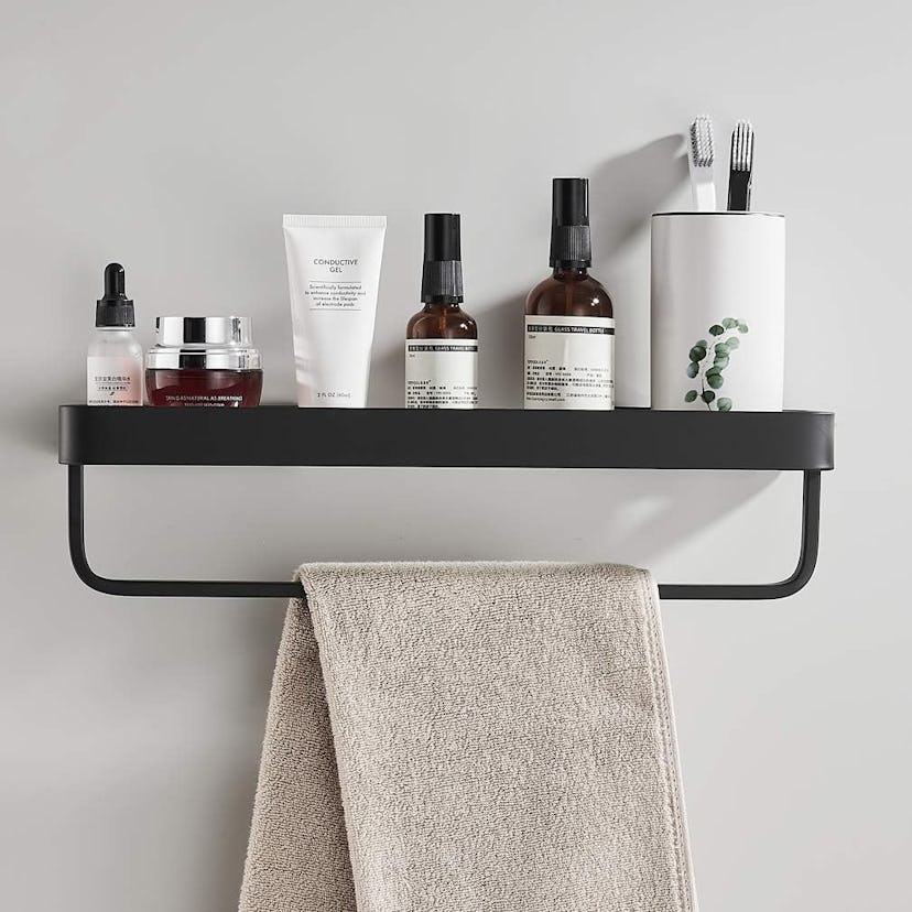 SIMVE Wall-Mounted Glass Shelf