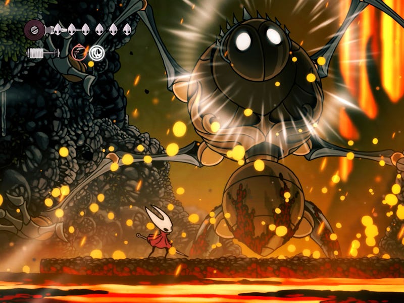 screenshot from Silksong