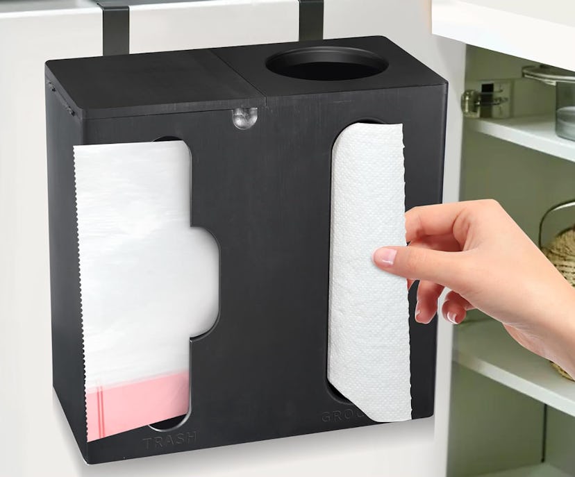 Ymesiyou Wall-Mounted Plastic Bag Dispenser