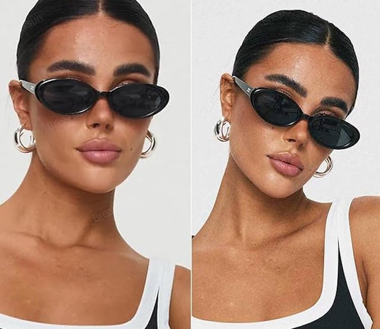 Breaksun Retro Oval Sunglasses (2-Pack)